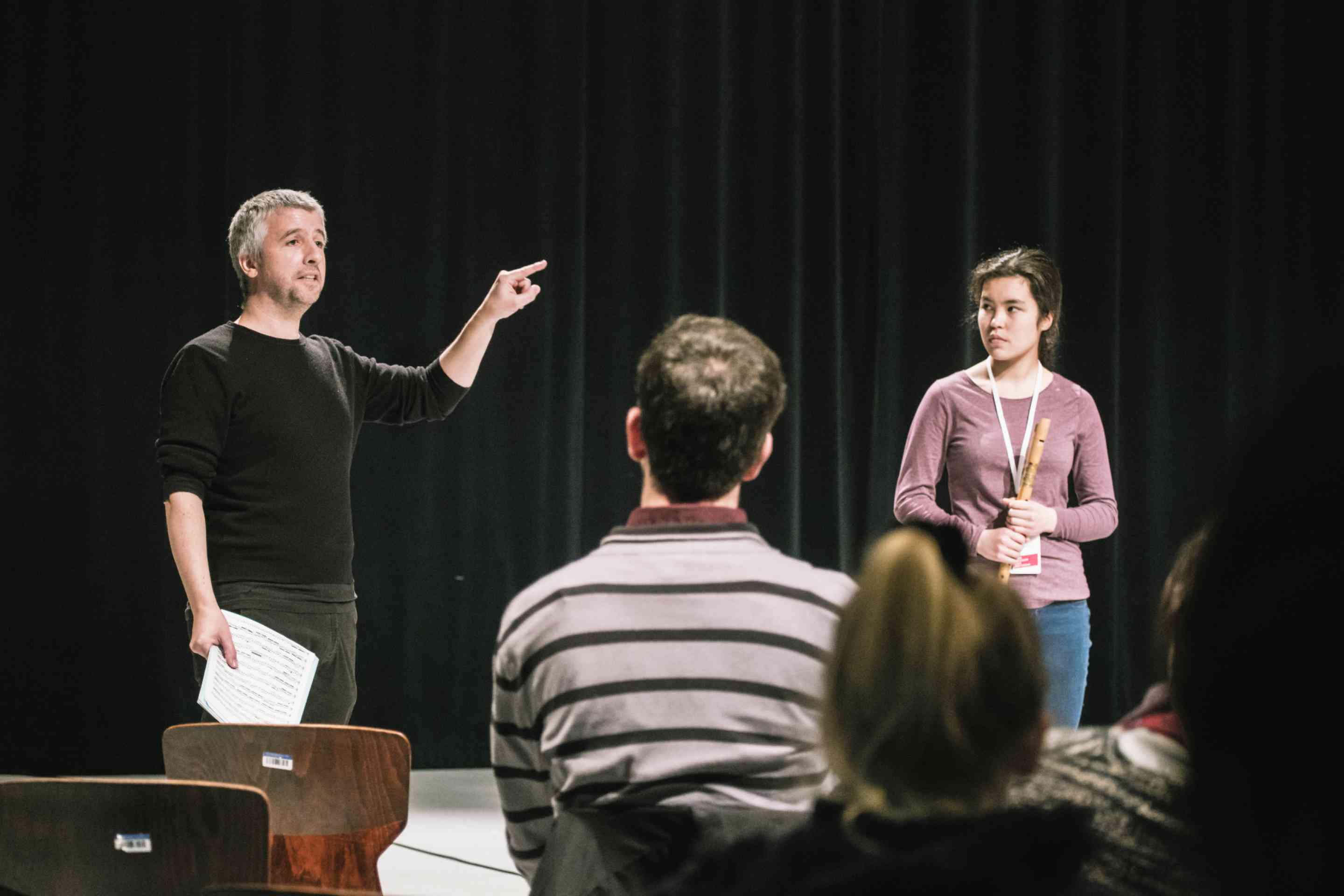 Masterclass au Festival ORDA d’Amsterdam 2019. Photo par Yat Ho Tsang