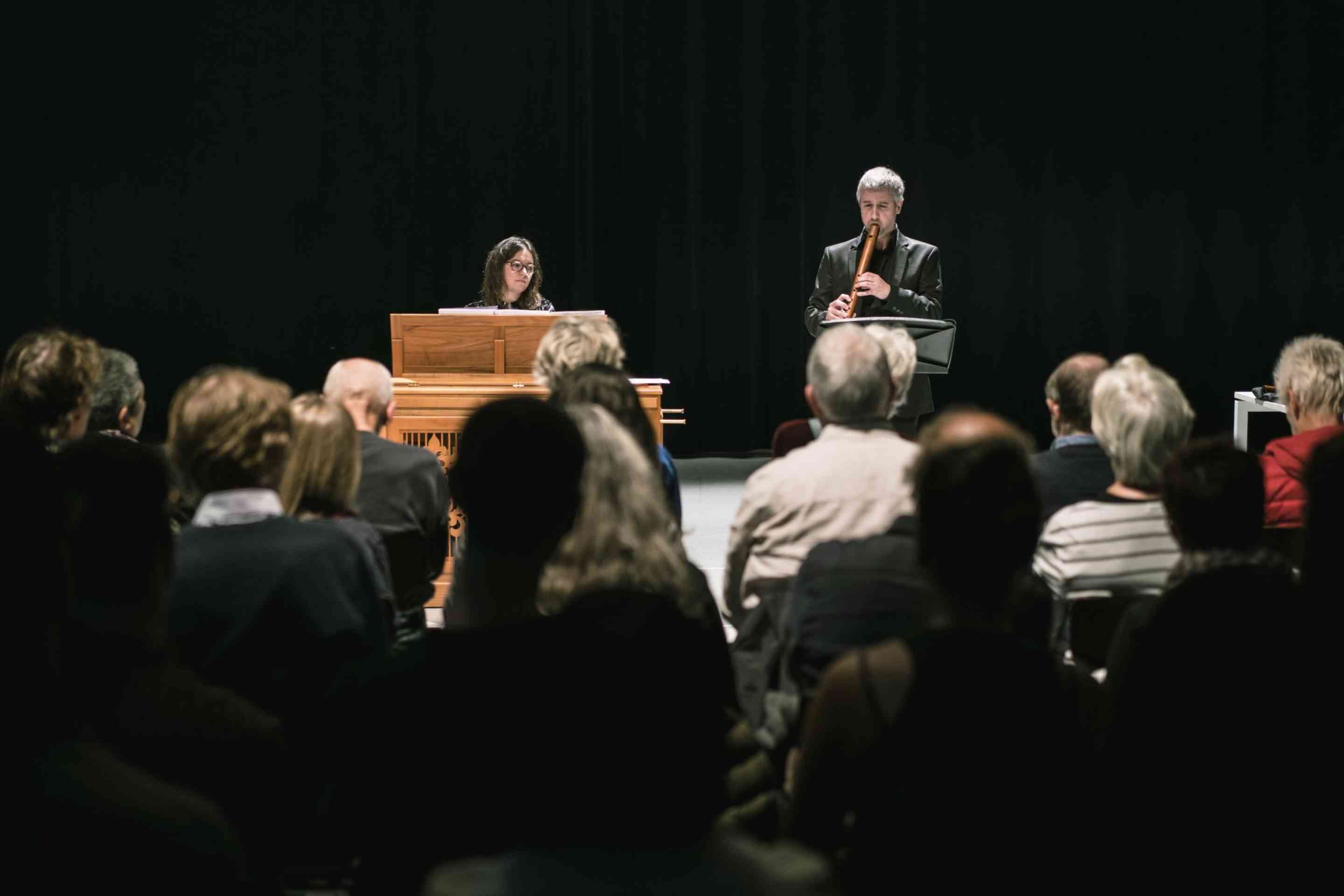 Concert en duo au Festival ORDA d’Amsterdam 2019. Photo par Yat Ho Tsang