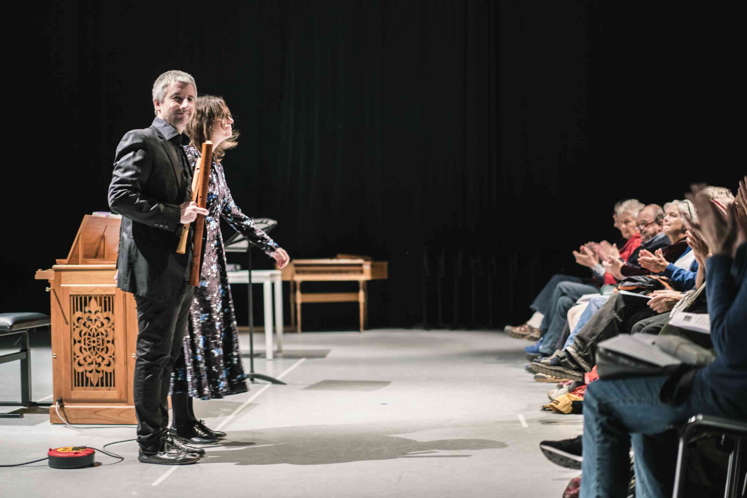 María González and Vicente Parrilla at the ORDA Festival Amsterdam 2019. Photo by Yat Ho Tsang - Yatho Photography